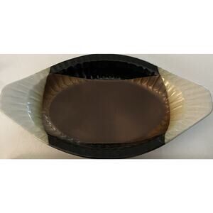 Pottery Craft Ceramic Oval Casserole Dish Vintage
